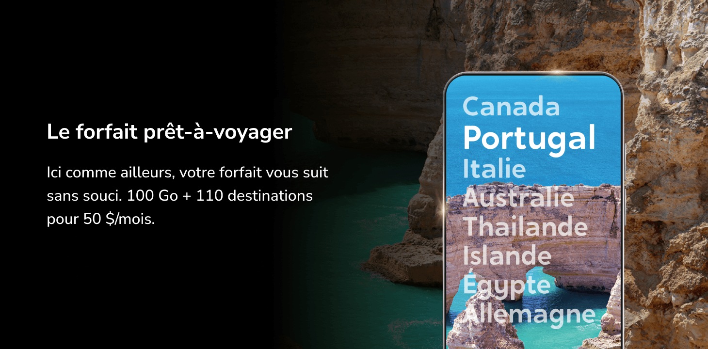 Le forfait prêt-à-voyager 