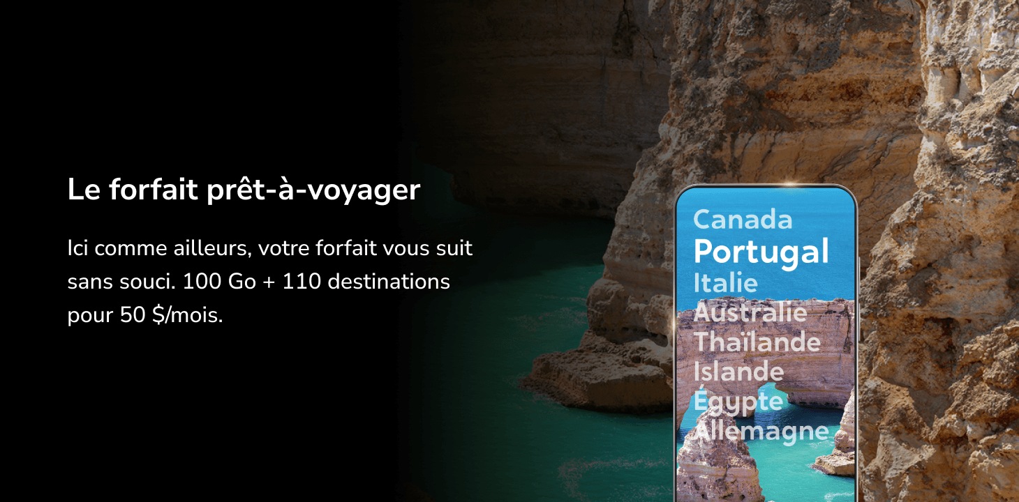 Le forfait prêt-à-voyager 
