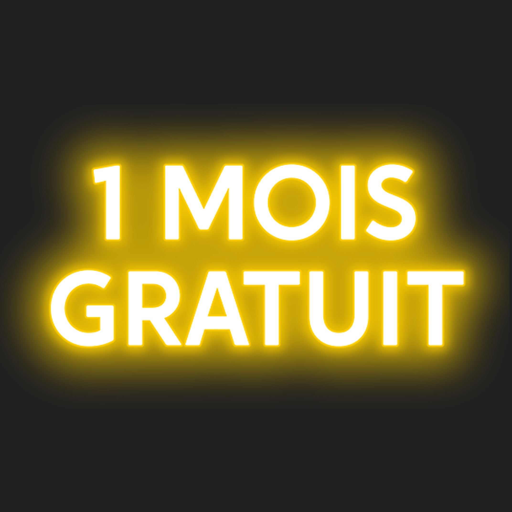 1 mois gratuit