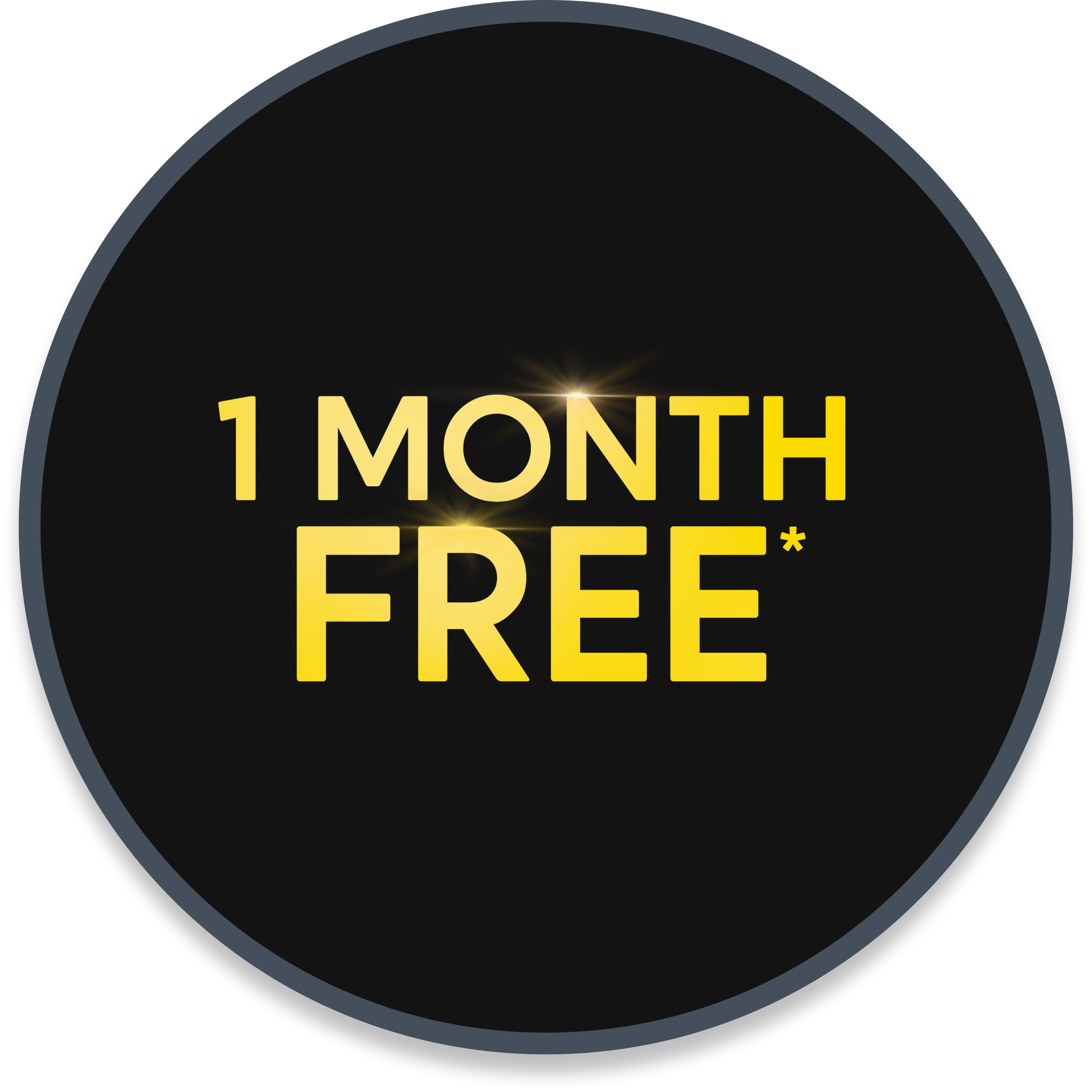 1 month free