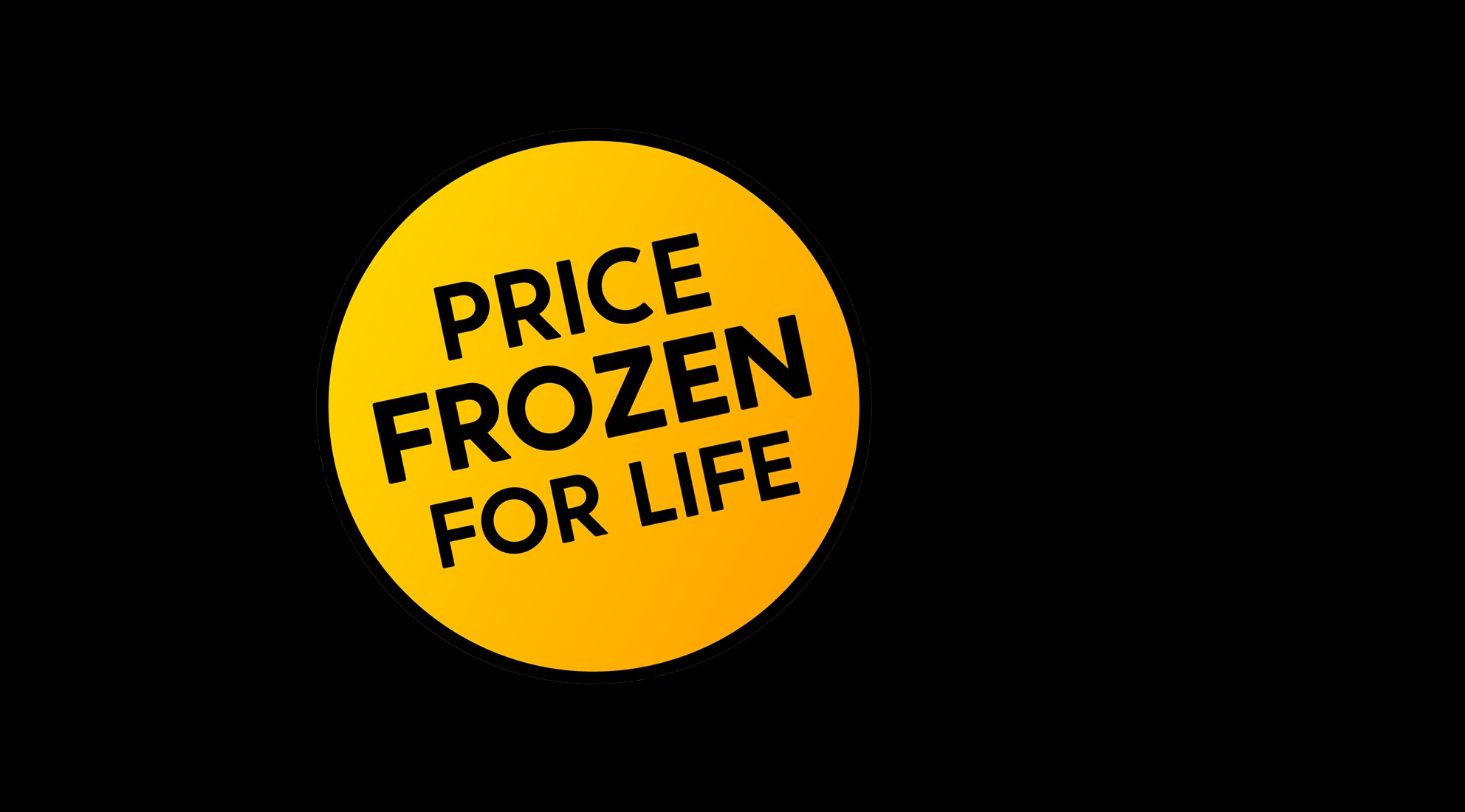 Price frozen