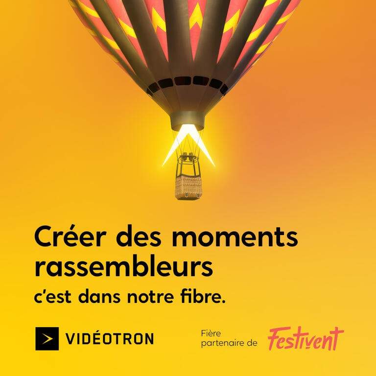 Vidéotron et Festivent 
