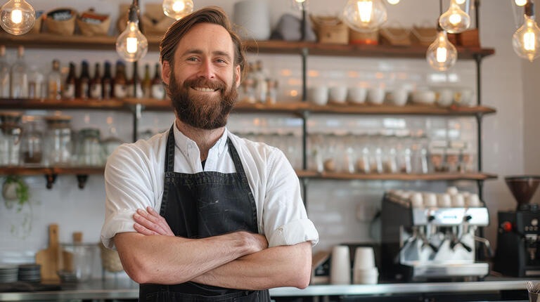 Barista Café Tablier Homme