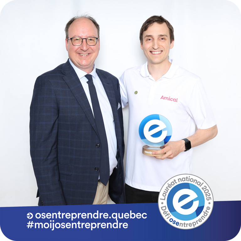 Oseentreprendre.quebec Défi Lauréat