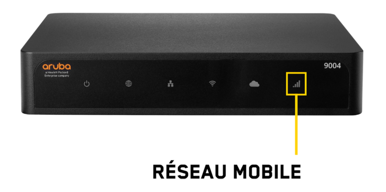 Aruba 9004 DEL Mobile devant