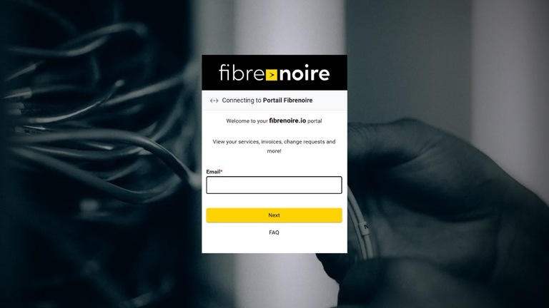 Connecting to Portail Fibrenoire