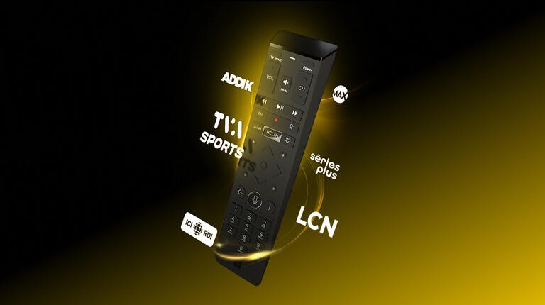 Télécommande dégradé jaune 