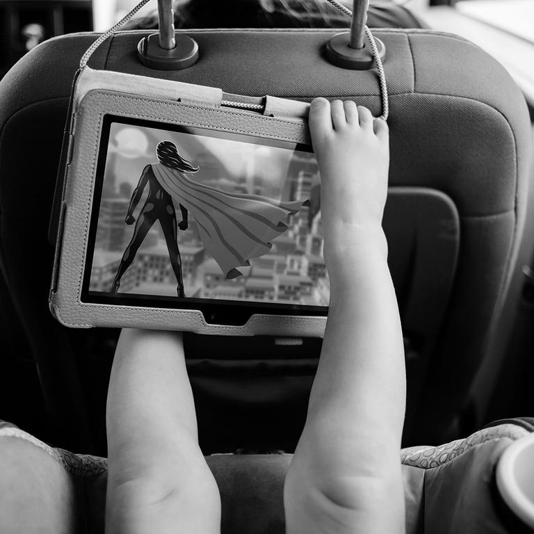 pied bébé tablette