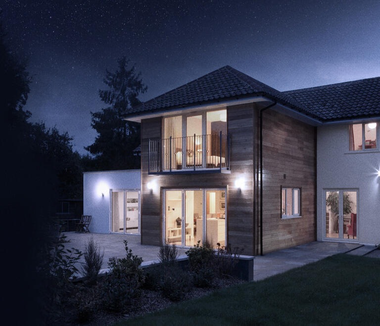 Maison Nuit Ciel Étoiles v2