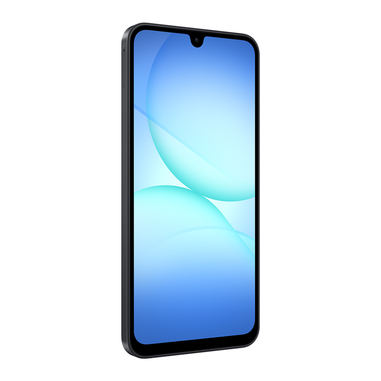 Samsung Galaxy A17 Noir Vue de côté sans bouton volume
