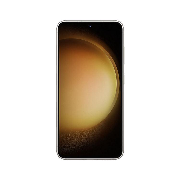 Samsung Galaxy S23 - vue arrière de face