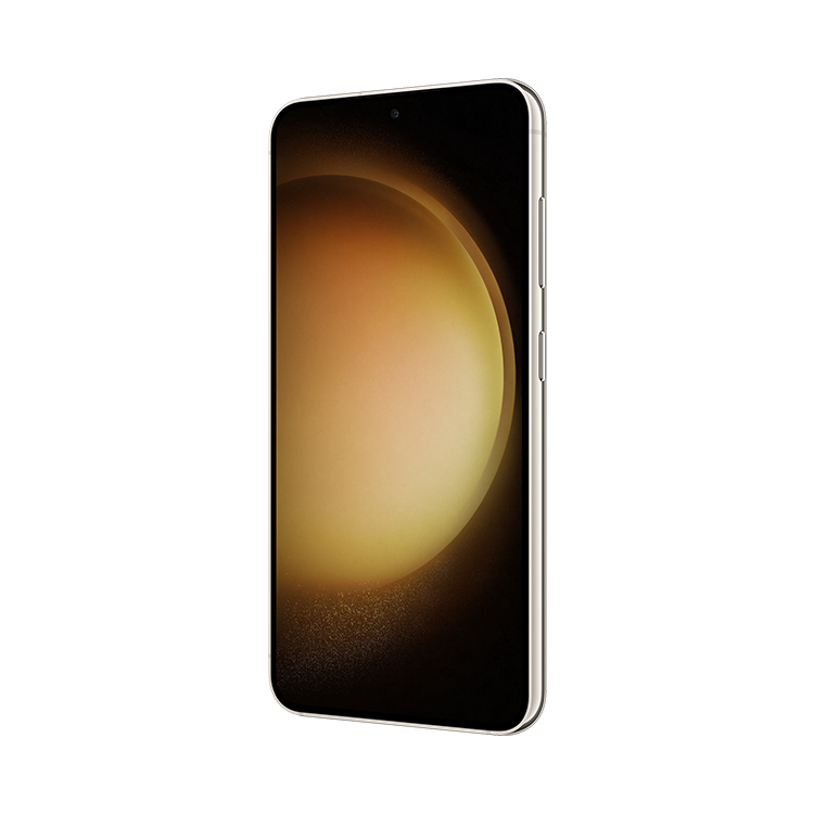 Samsung Galaxy S23 vu du côté des touches d’alimentation et de volume.