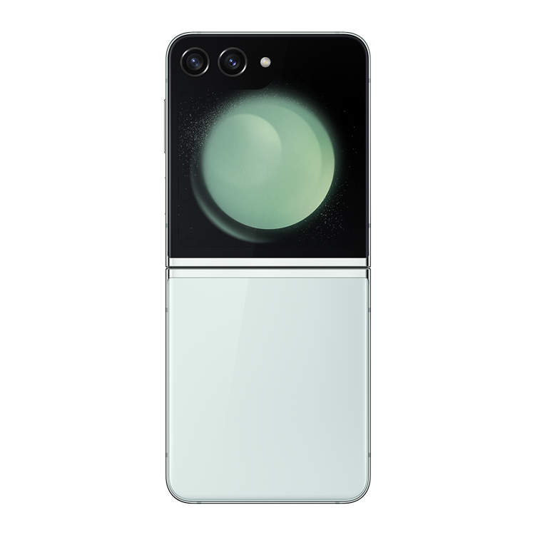 Samsung Galaxy Z Flip5 - Mint Color - open back