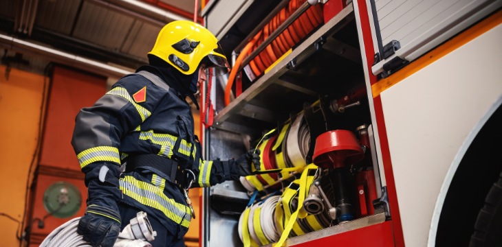 fire truck hose
