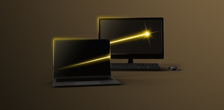  2 shooting star mobile phones, screens