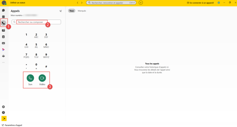 Webex Guide Appels 1 2 3 