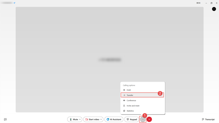Webex User Guide Transfer 1 2