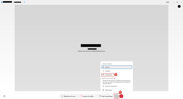 Webex Guide utilisateur Conférence 1 2