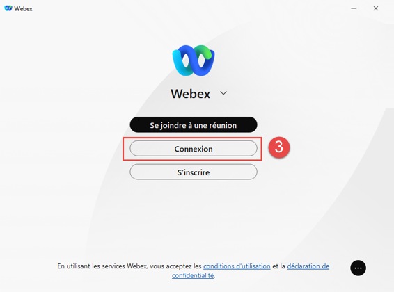 Webex Connexion 3