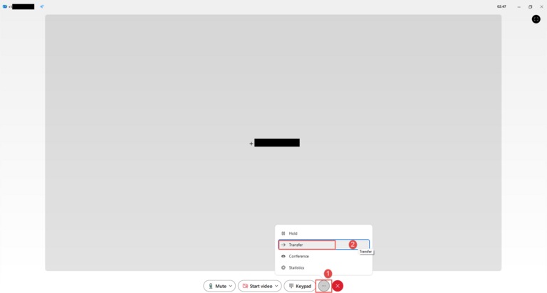 Webex User Guide Transfer 1 2