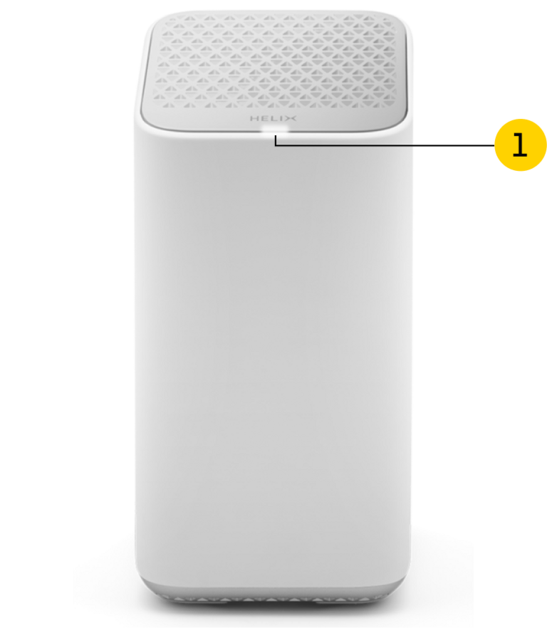 Borne Helix Fi 2 - Vue de devant