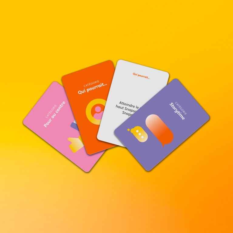 Jeu de cartes Pause jasette