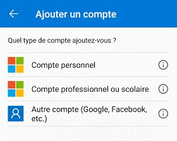 Ajouter un compte