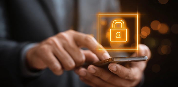 Cellulaire Main Cadenas Sécurité