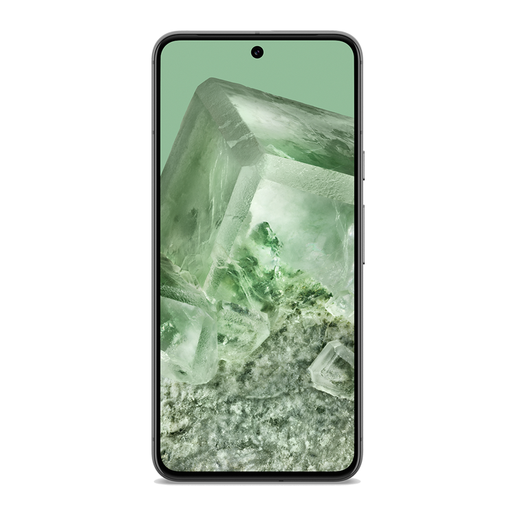 google pixel 8 seen from the front