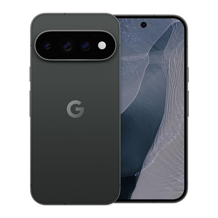 Google Pixel 11 Pro Noir volcanique vue avant et arrière