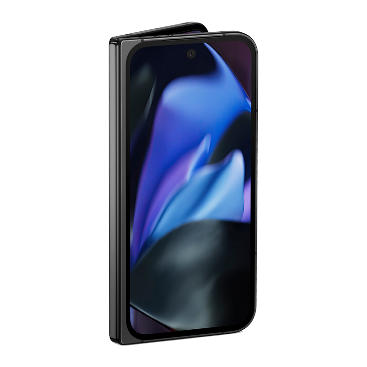 Google Pixel 9 Pro Fold seen from the front folded screen