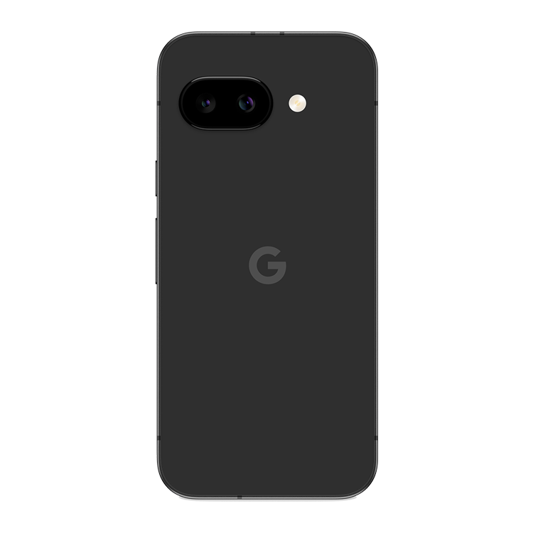Google pixel 9a Noir volcanique vue de dos