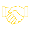handshake yellow