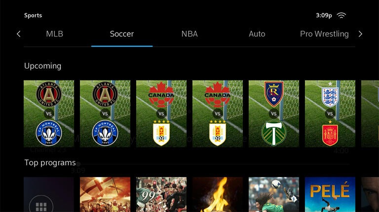Helix Tv option sport