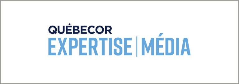 Québécor Expertise Média logo