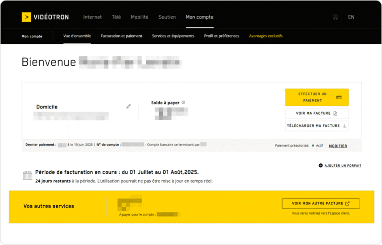 Mon compte : Sans bandeau - GIF