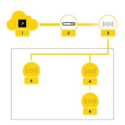 Montage accès Internet et Wi-Fi Pro