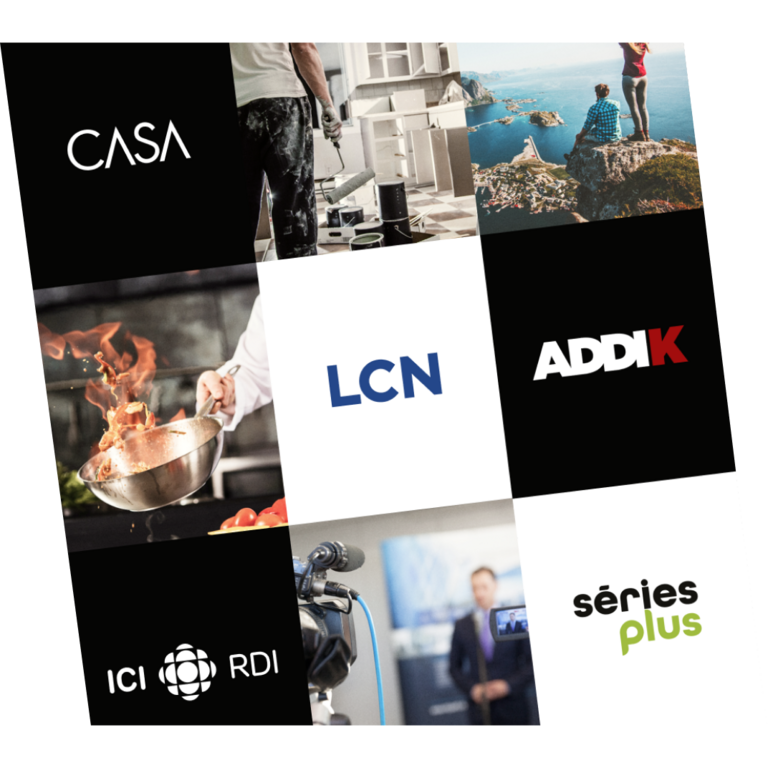 Casa LCN Ici RDI Séries plus