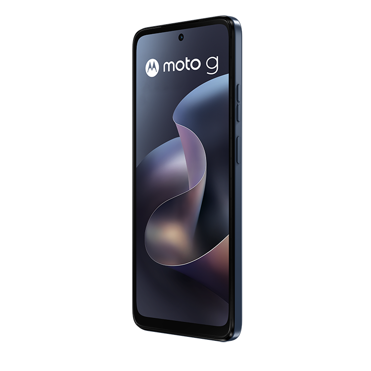Motorola moto g 2026 Souffle cendré vue face droite écran