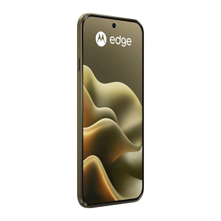 Motorola edge - 2026 - Olive martini par PANTONE - vue de coté
