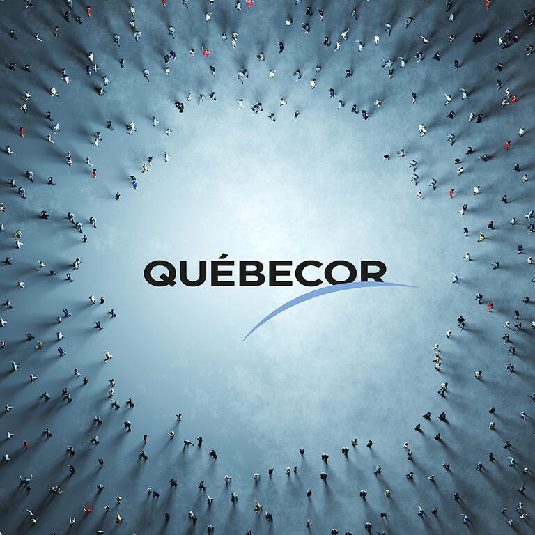 Québécor foule