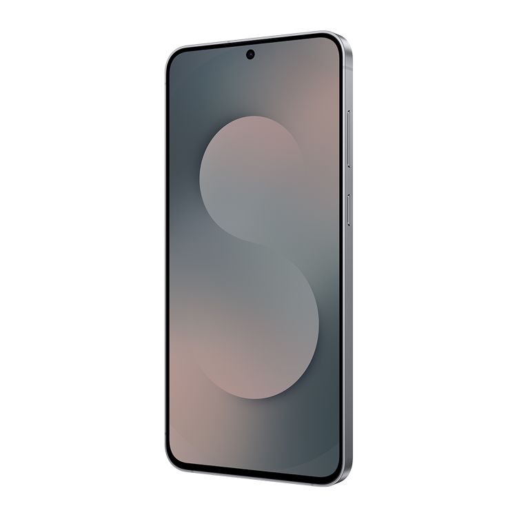 Samsung Galaxy S25 FE - Couleur Noir de jais - vu du côté