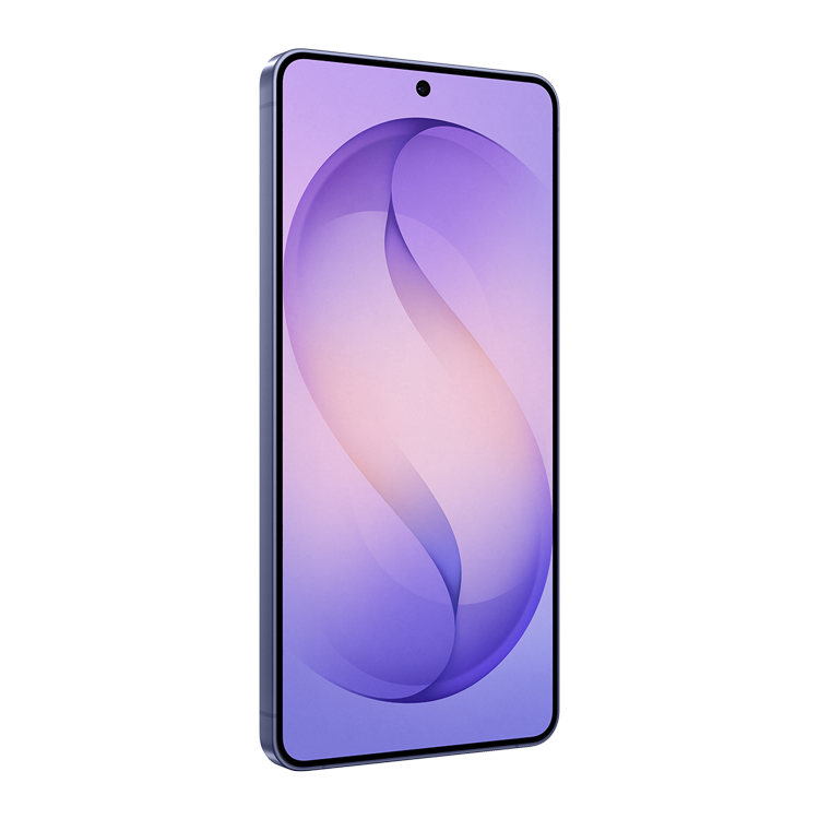 Samsung Galaxy S26+ Violet cobalt Vue de côté gauche