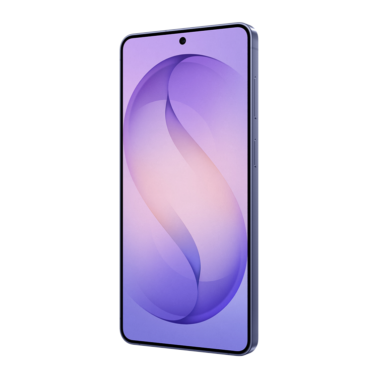 Samsung Galaxy S26+ Cobalt Violet side right view