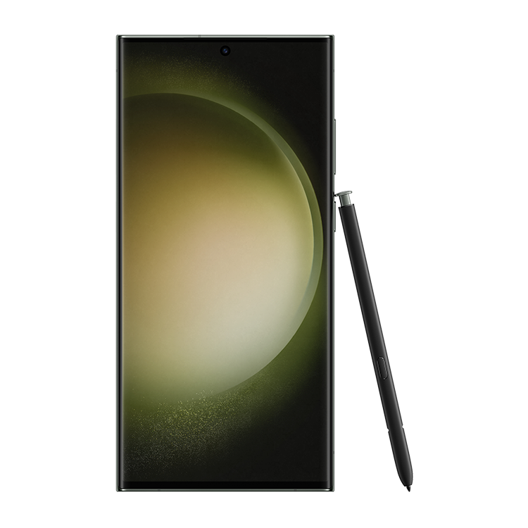 Samsung Galaxy S23 Ultra vu de face