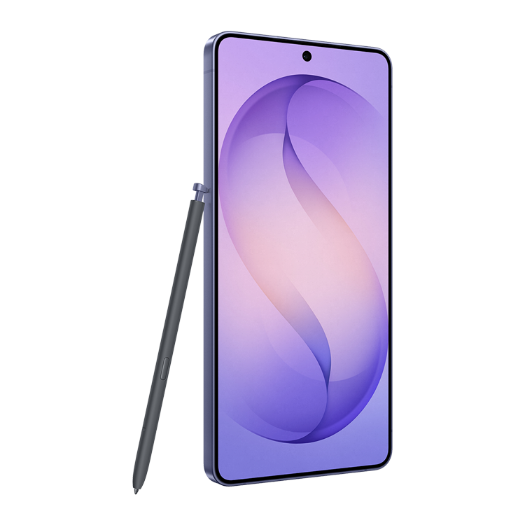 Samsung Galaxy S26 Ultra - Cobalt Violet Color - side view