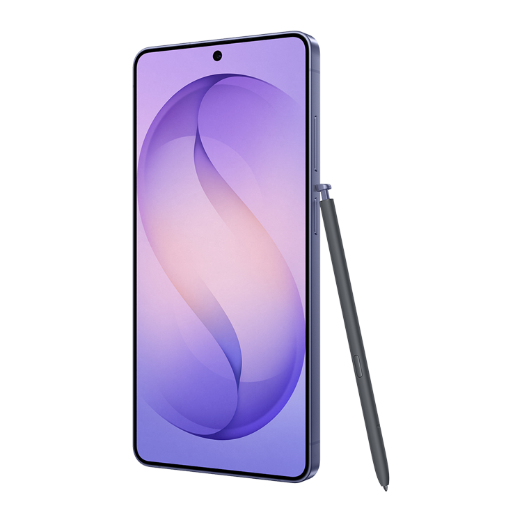 Samsung Galaxy S26 Ultra - Cobalt Violet Color - side view