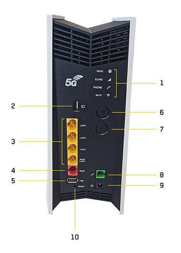 Schema Borne Cobra 5G