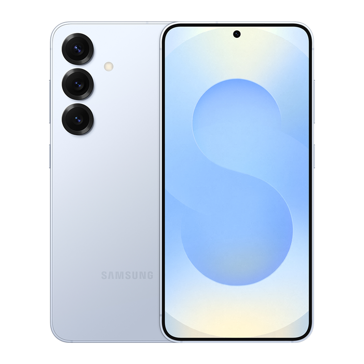 Samsung Galaxy s25 bleu glacial