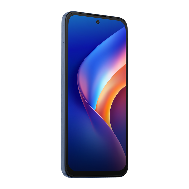 TCL K70 XE - Stardust Blue - side view